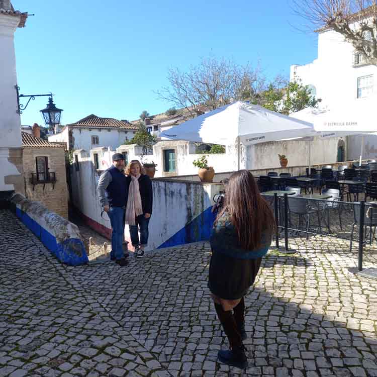 Rua medieval de Óbidos